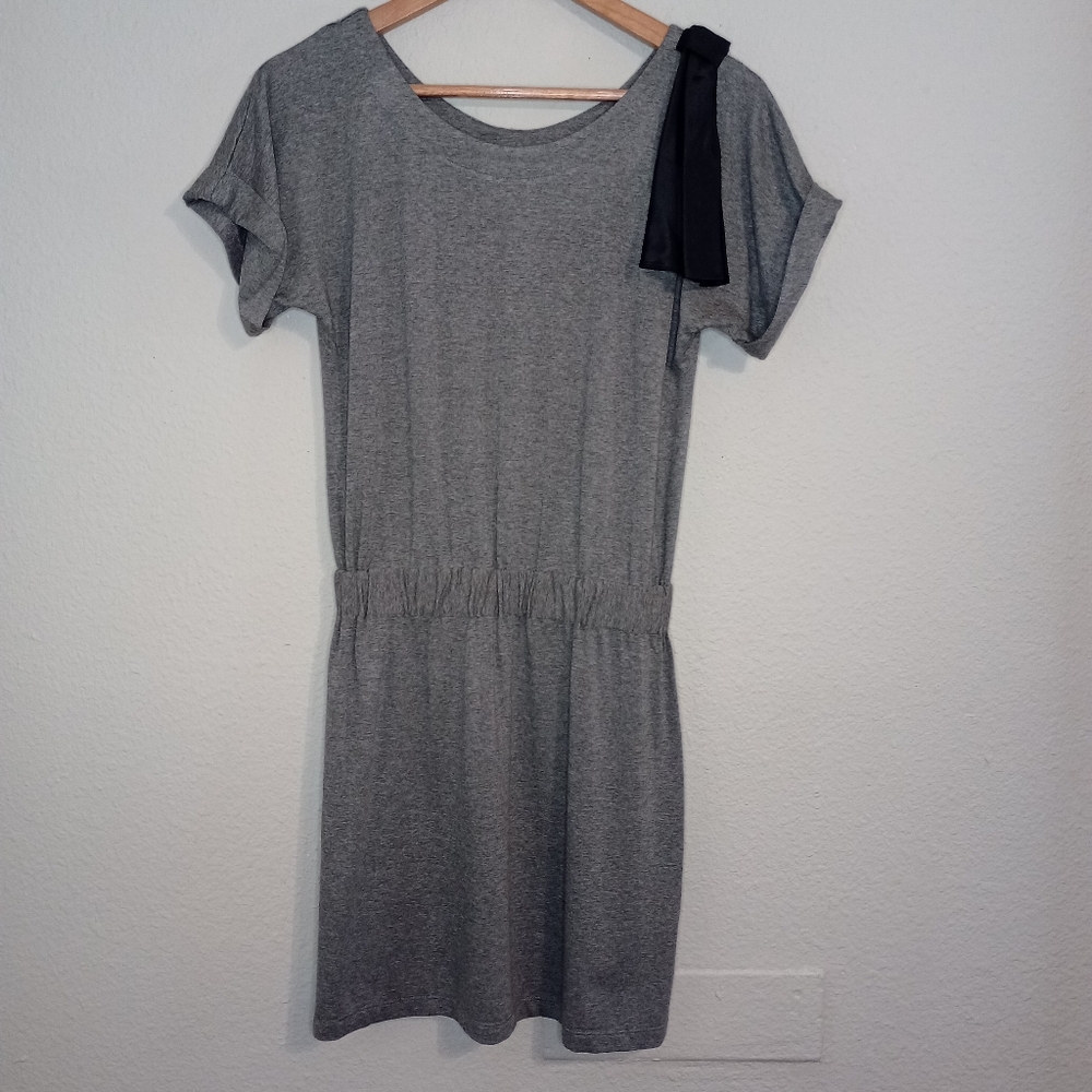 Thread Social Silk Bow Shoulder Detail dress Size XS Open Back